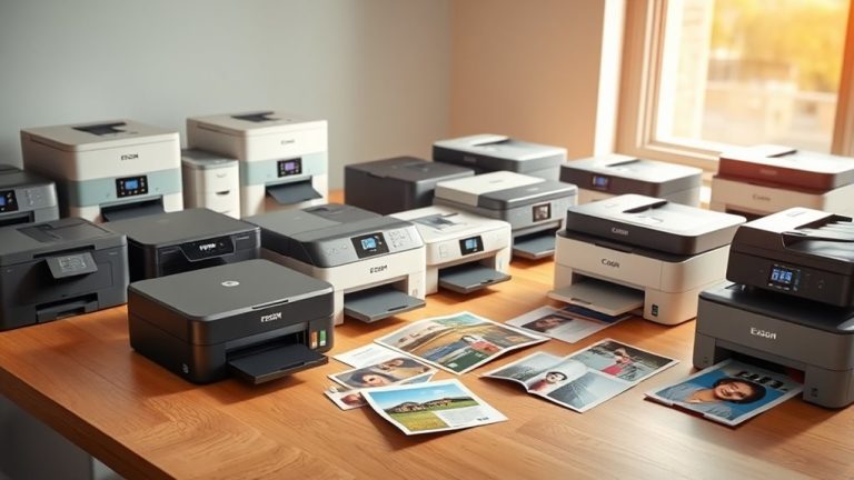 top epson and canon printers