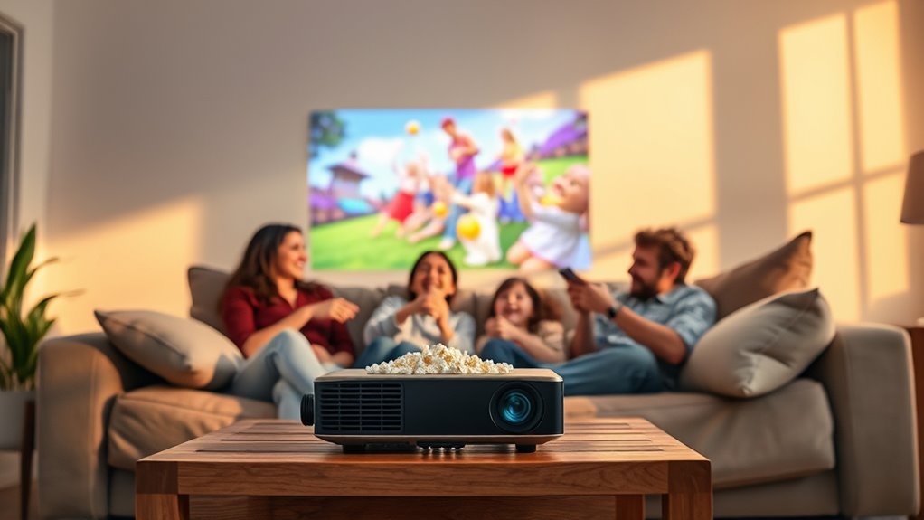 top family portable projectors