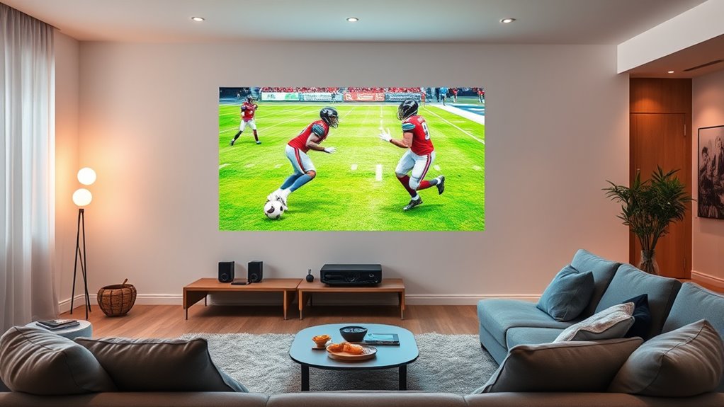 top football projector picks