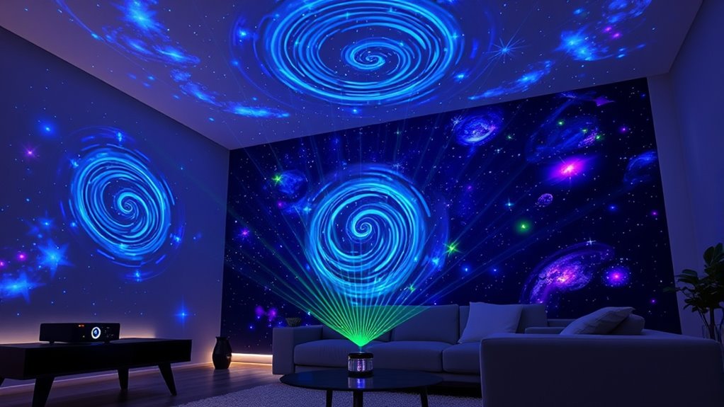top galaxy laser projectors
