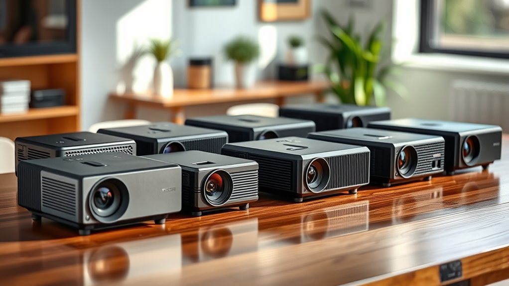top heavy duty portable projectors