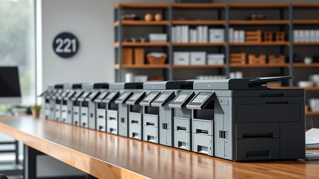top high volume b w printers