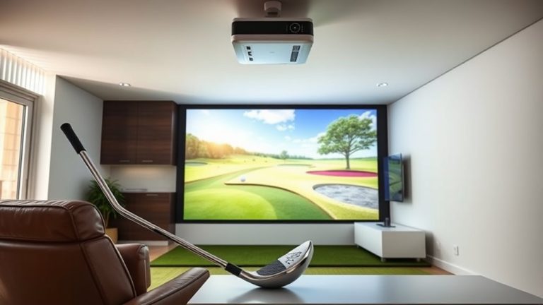 top home golf projectors