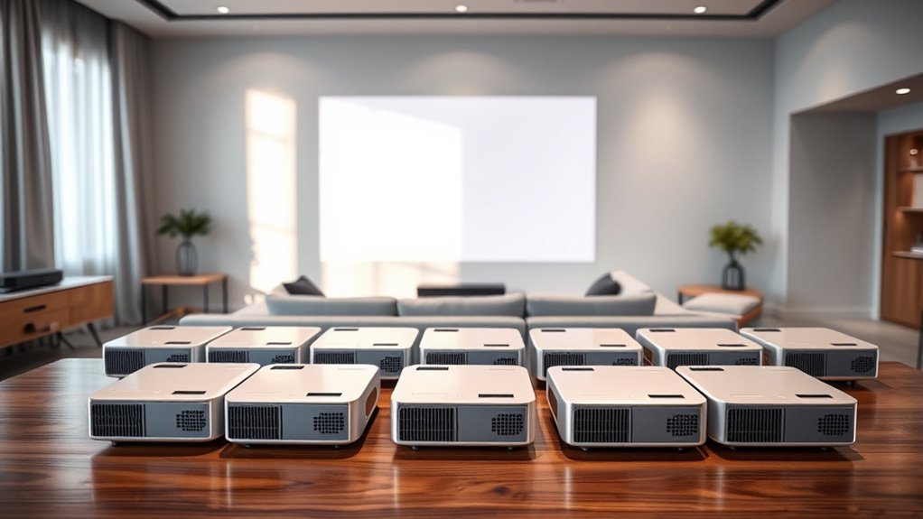 top home lcd projectors