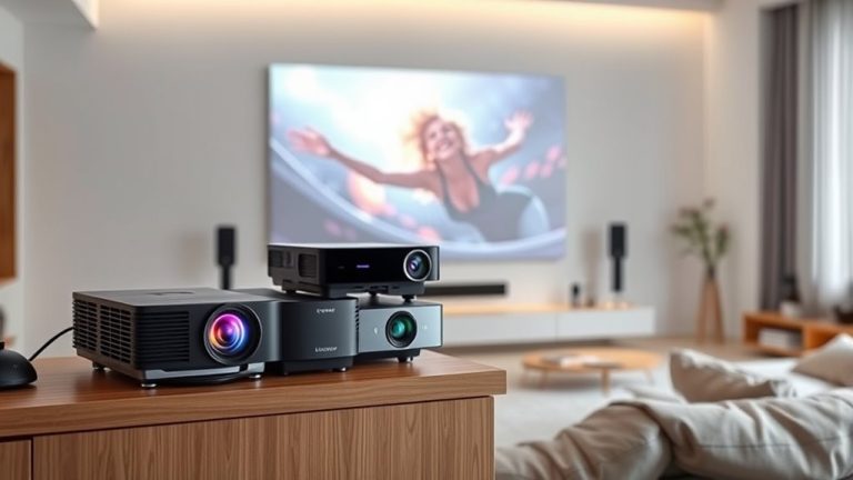 top home multimedia projectors