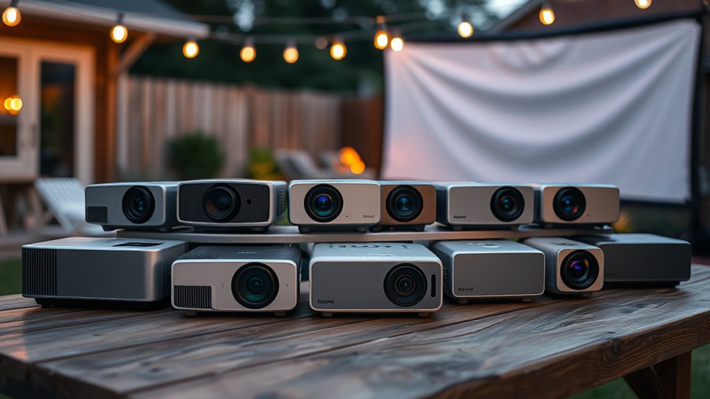 top home outdoor projector list