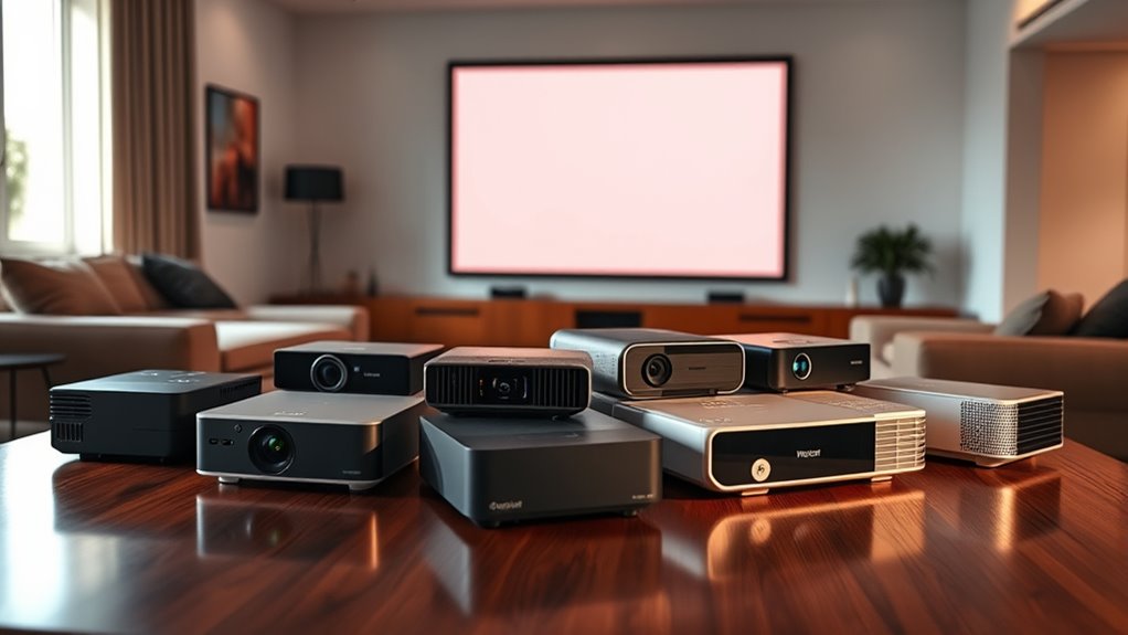 top home projectors under 1000