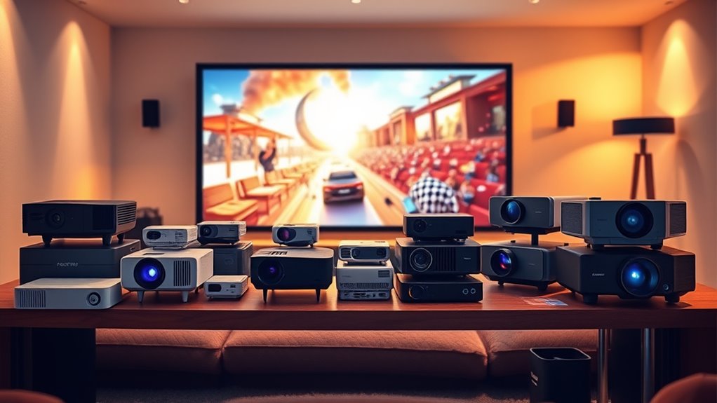 top home theater projectors