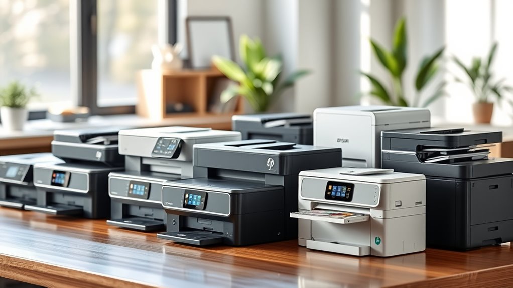 top hp and epson printers
