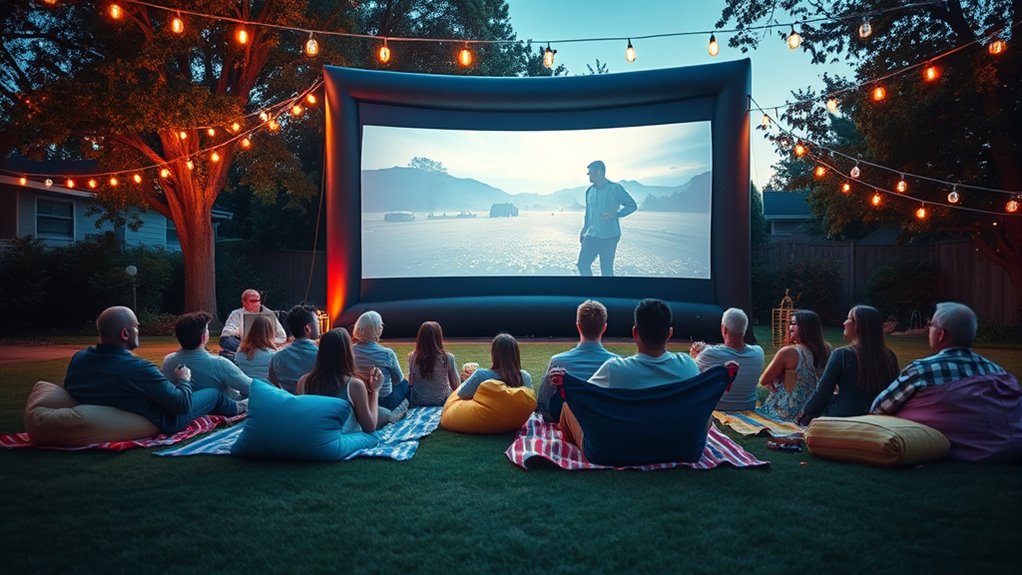 top inflatable movie screens