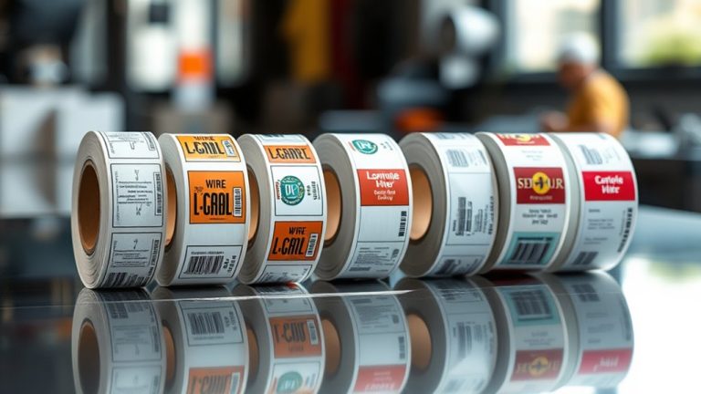 top inkjet wire labels