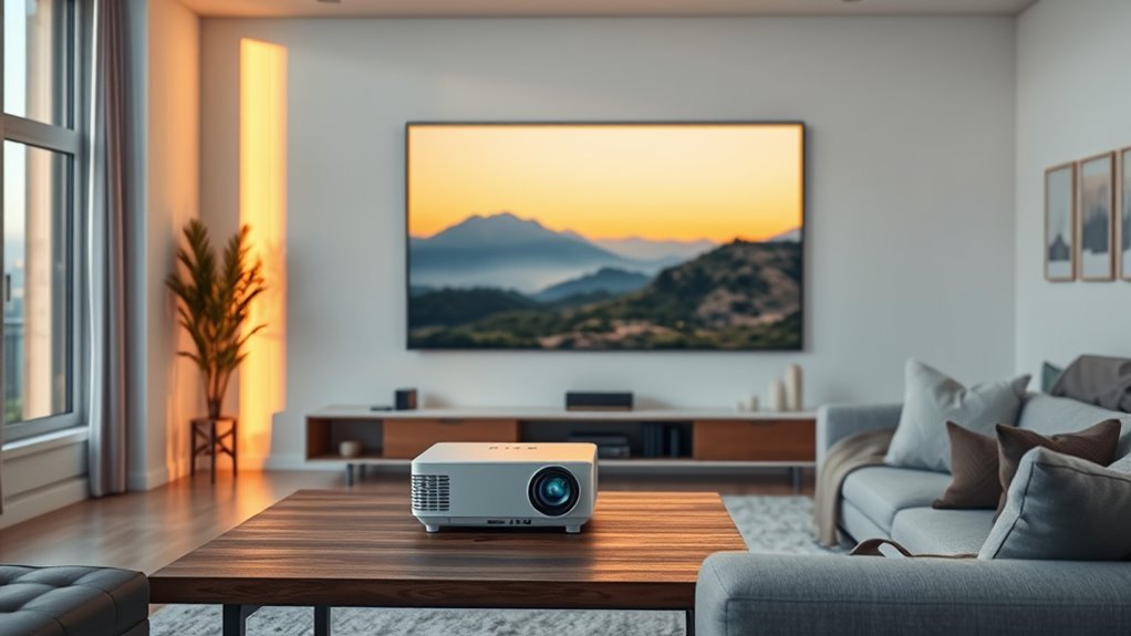 top keystone correction projectors