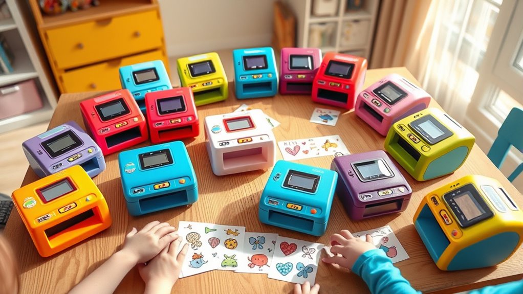 top kids thermal sticker printers