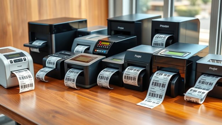 top label printer picks