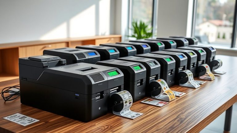 top label printer picks