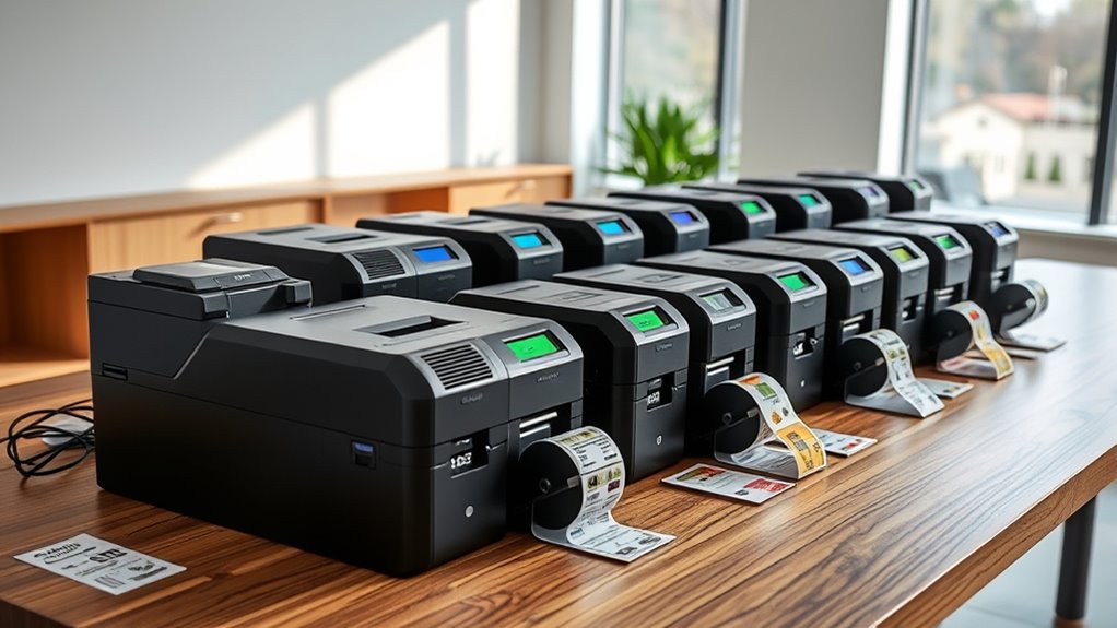top label printer picks