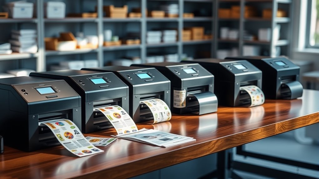 top label printers for volume