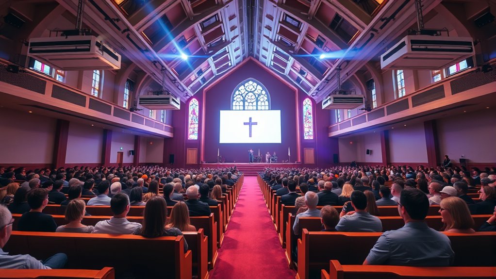 top large church projectors