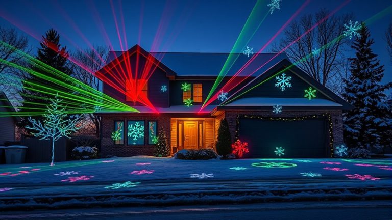 top laser christmas light displays