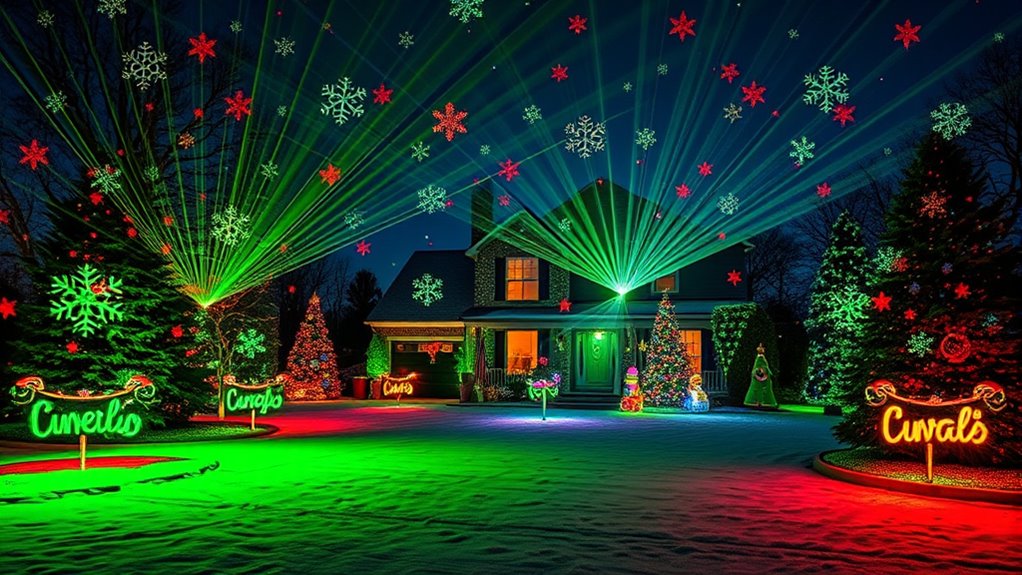 top laser christmas projectors