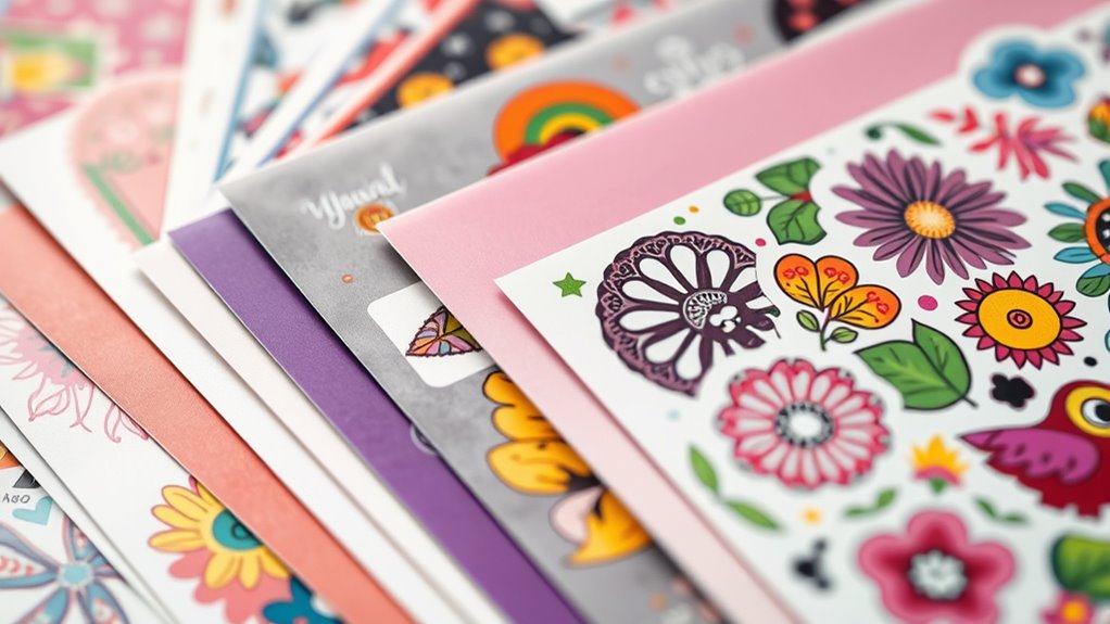 top laser sticker paper