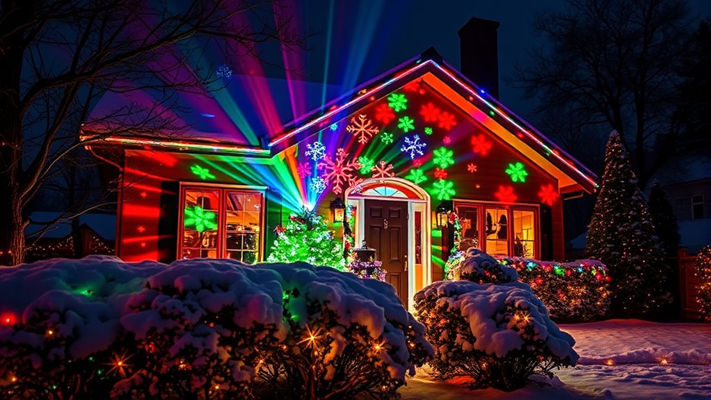 top led christmas light projects