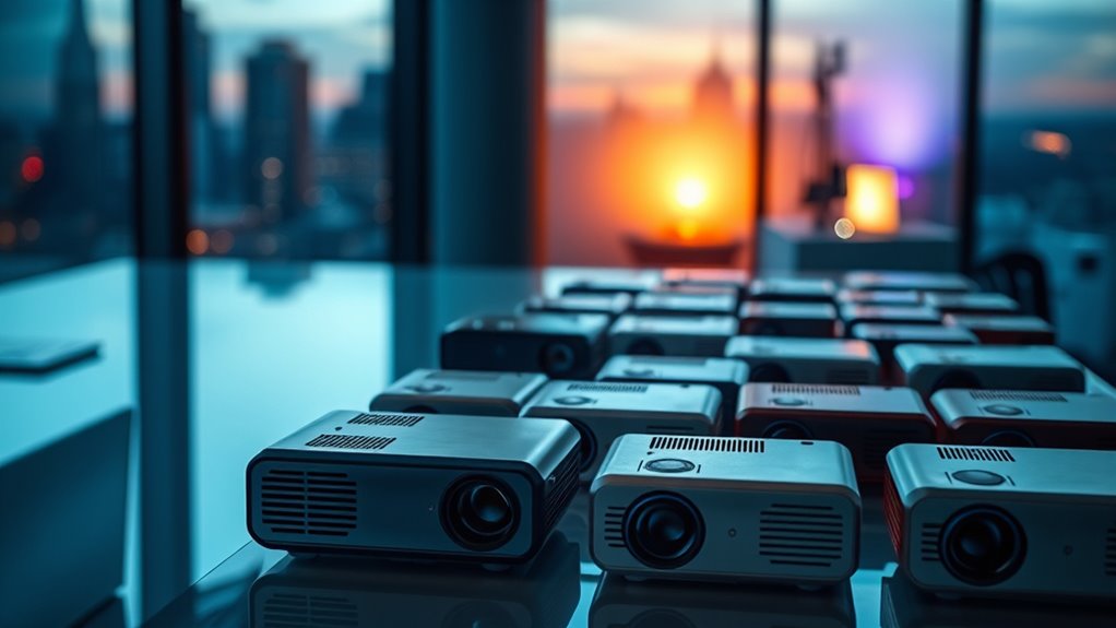 top led micro projectors