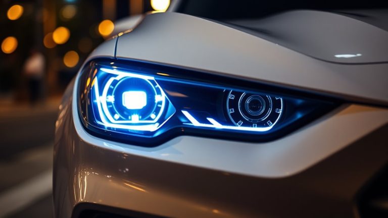 top led projector headlights