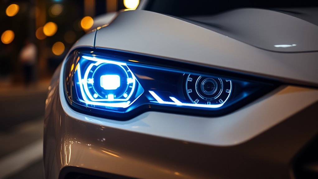 top led projector headlights