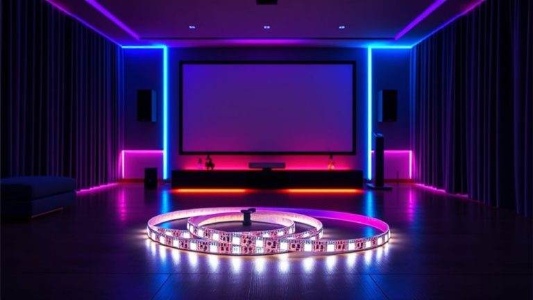 top led projector lights