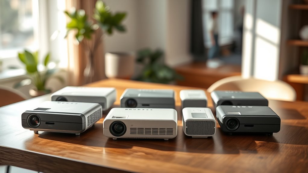 top lightweight portable projectors