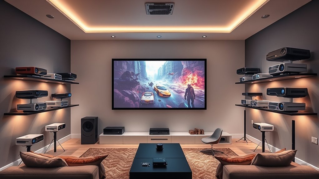 top luxury home projectors