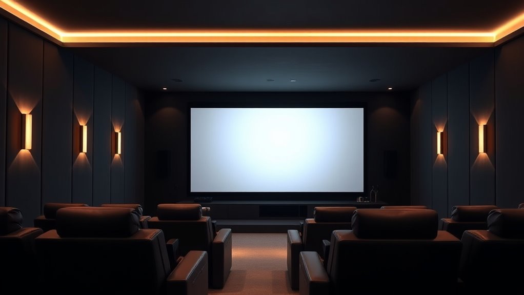 top luxury home theater screens