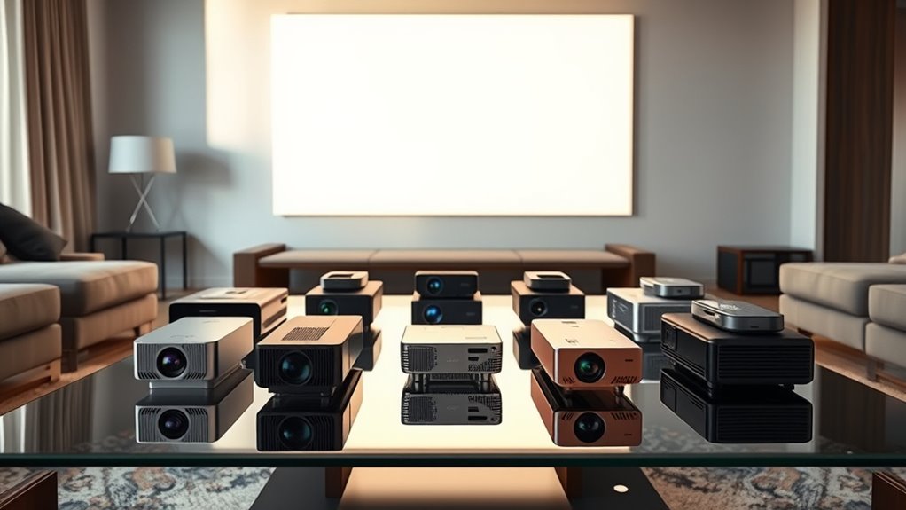 top luxury portable projectors