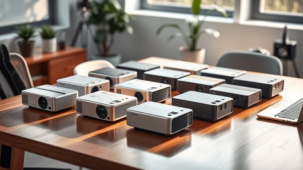 top mac compatible portable projectors