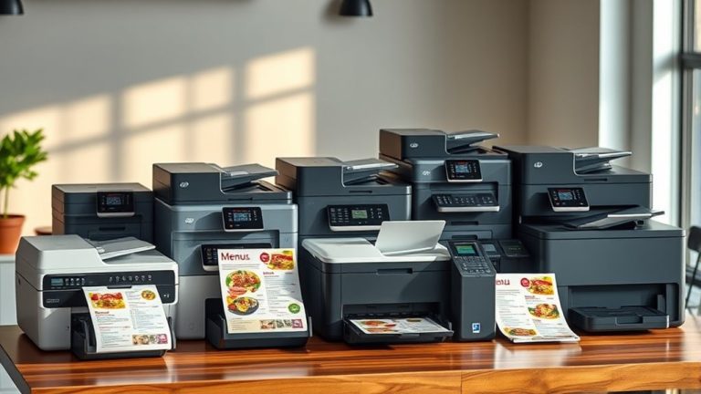 top menu printer picks