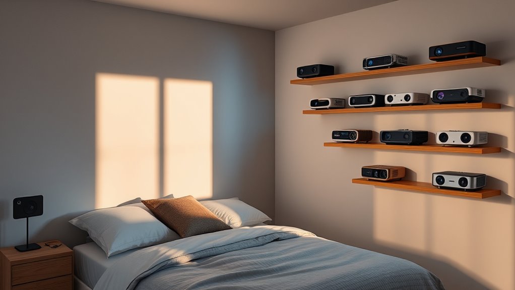 top mini bedroom projectors