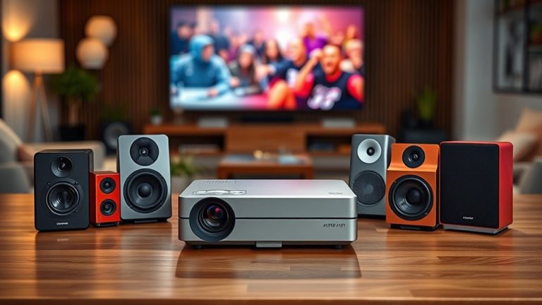 top mini projector speakers