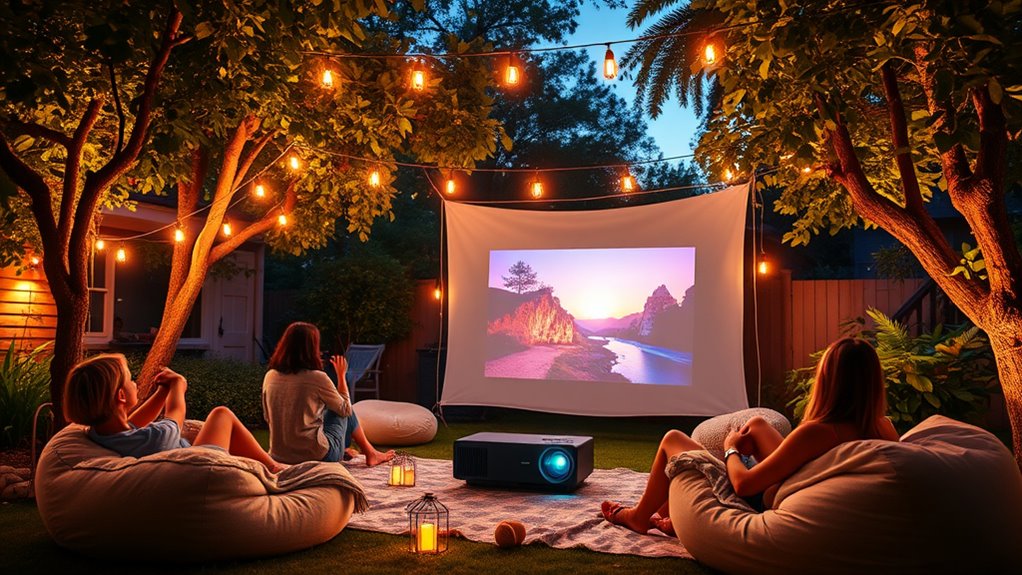 top mini projectors for outdoor entertainment