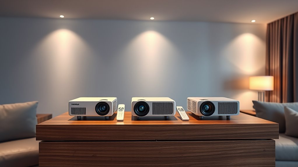 top motorized projector bundles