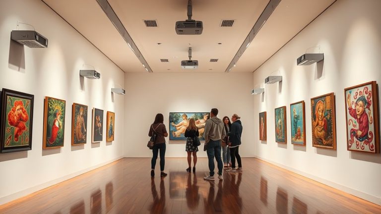 top museum gallery projectors