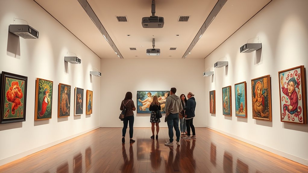 top museum gallery projectors