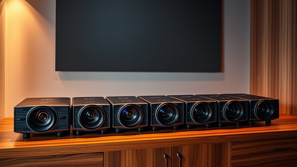 top optical zoom projectors