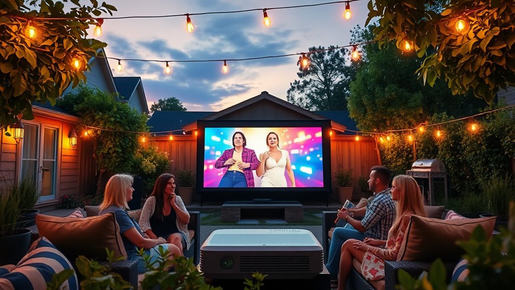 top outdoor 4k projectors