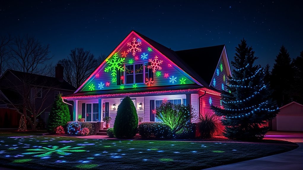 top outdoor christmas projector lights