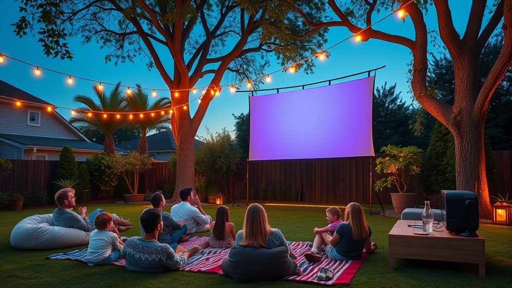 top outdoor cinema projectors