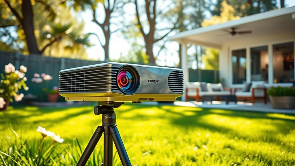 top outdoor daytime projectors