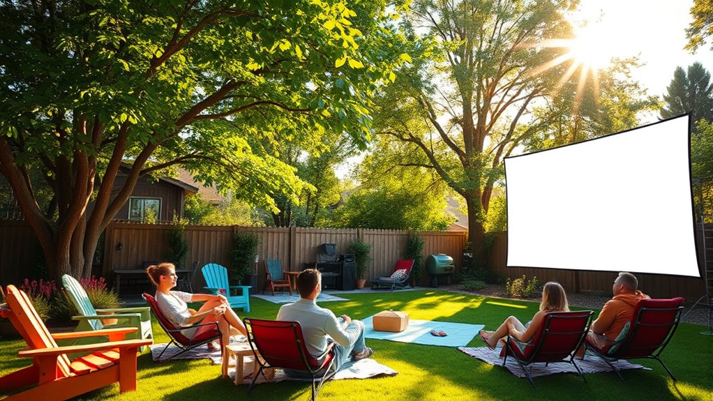 top outdoor daytime projectors
