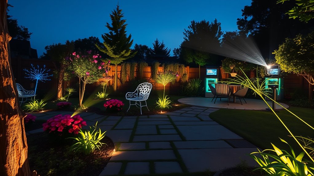 top outdoor garden projectors