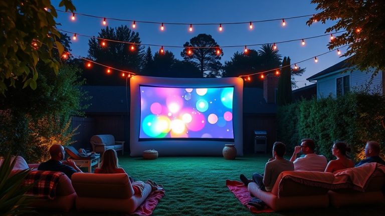 top outdoor inflatable projector screens